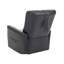 Timitra 85 cm Wide Faux Leather Rocker and Swivel Recliner