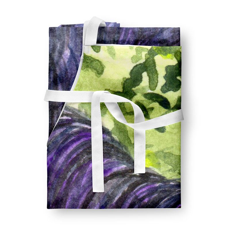 No Pattern Bib Apron