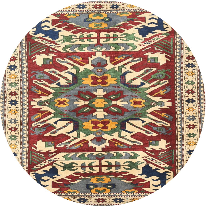 Oriental Indoor Rug, Round 8'