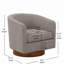 Chaise pivotante en tissu Miramar-1182689538