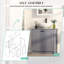 30cm Single Bathroom Vanity Base Only-1181649244