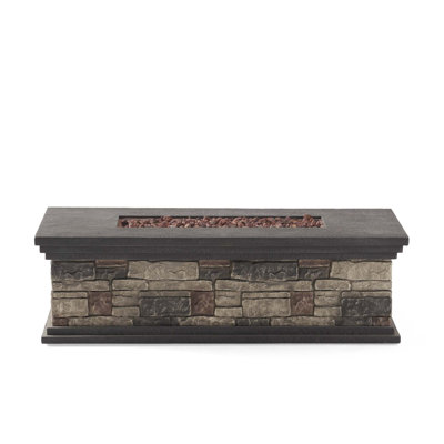 Rectangle Mgo Fire Pit - 50 000 Btu