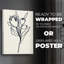 Floral Marker II - Impression sur toile seulement - NON-CADRE