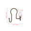 Crochets de rideau de douche HK18xx-64464238
