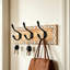 Portemanteau mural en bois Boho Aztec