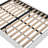 Platform Bed with Wingback Headboard-409452247