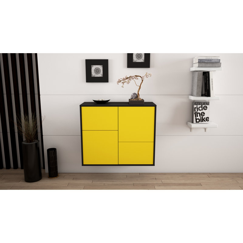 Rosenblum 92cm Sideboard, Yellow