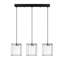 Eyers 3 - Light Black Kitchen Island Pendant