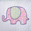 Courtepointe réversible 100% coton Elephant Patch-22378687