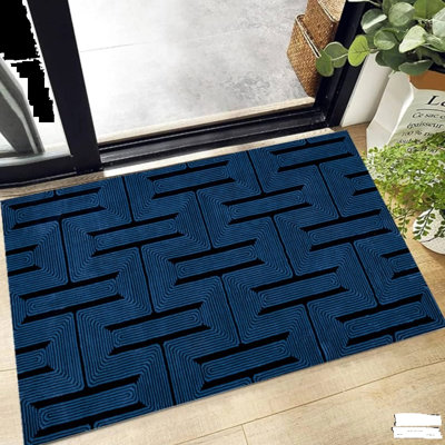 Modern Geometric Area Rug Abstract Textured Carpet For Living Room Bedroom Special Size Long Hallway Rug Floor Mats Small Door Mats