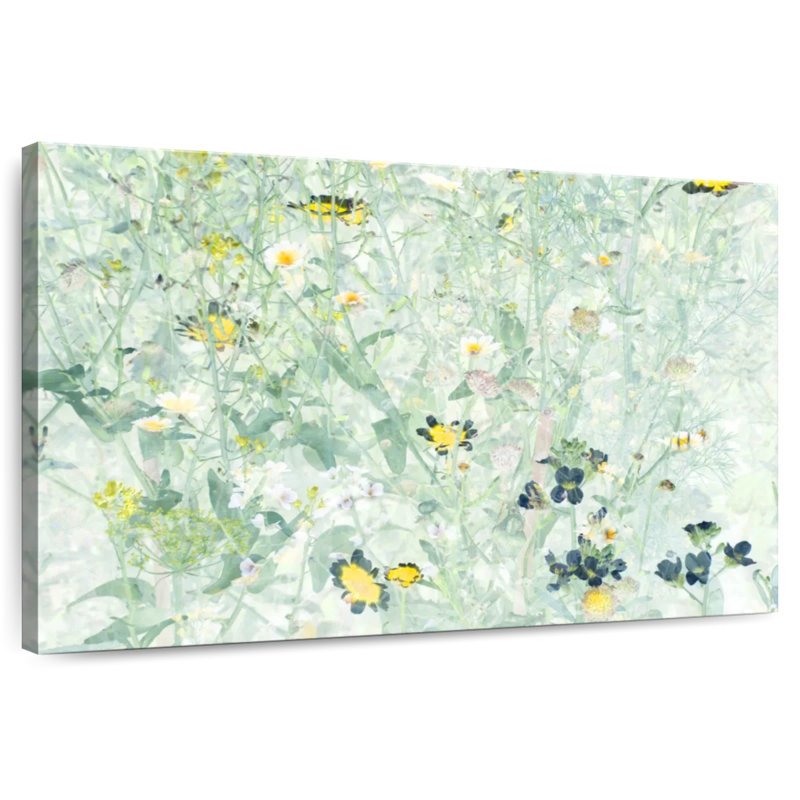 Harnek fleurs délicates II, H 16 po x l 24 po