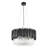 Jeanenne Frame Chandelier with Crystals Accents-181847042-181847047