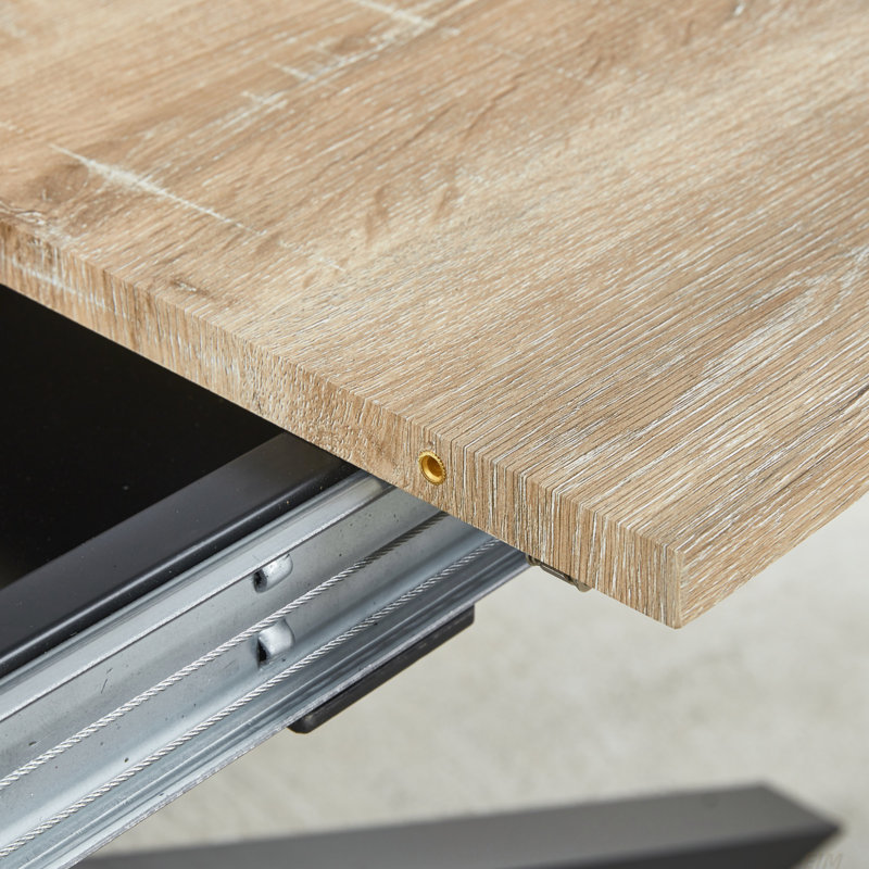 Table extensible, table à manger, table de bureau, table basse, 240/200 / 160X90x75cm