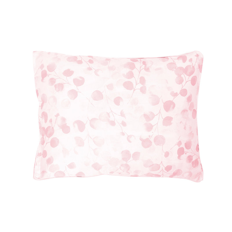 Rosée rose pink Boudoir sham, Boudoir