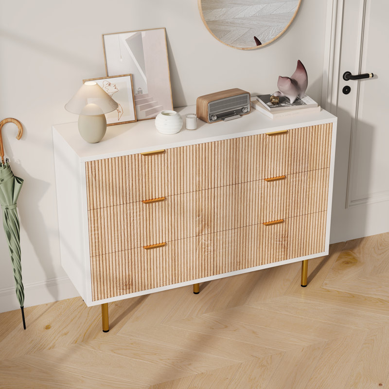 100 cm W Chest of 6 Drawers