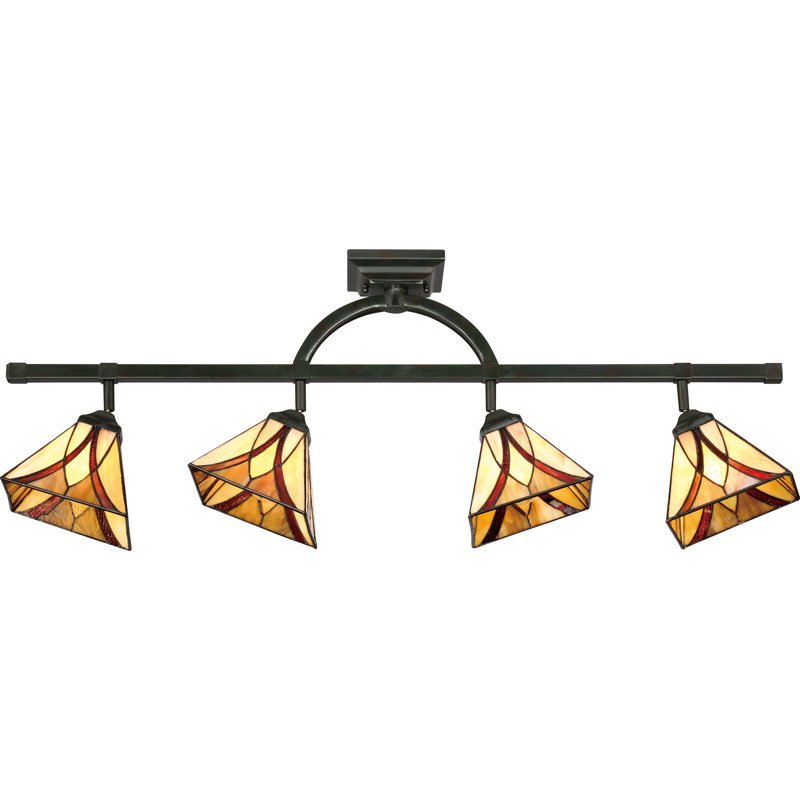 43.5'' 4 -Light Fixed Track Track Kit with Dimmable and Adjustable Head