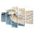 Clareen - Coastal Waves Canvas Art Set