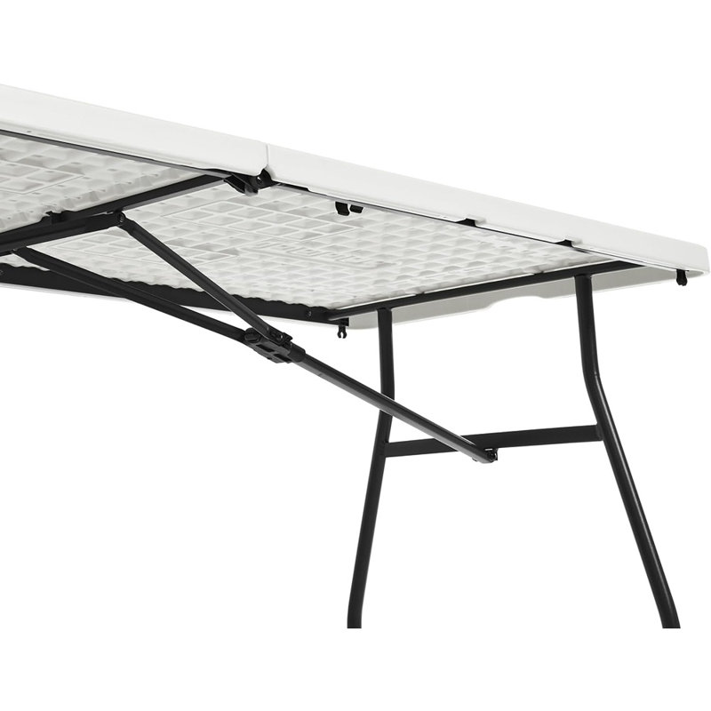 Table pliante portative robuste 6 pi avec poignée de transport, intérieur et extérieur