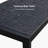 Reivo Outdoor Rust-Resistant Metal Chaise Lounge with Table-2013267803