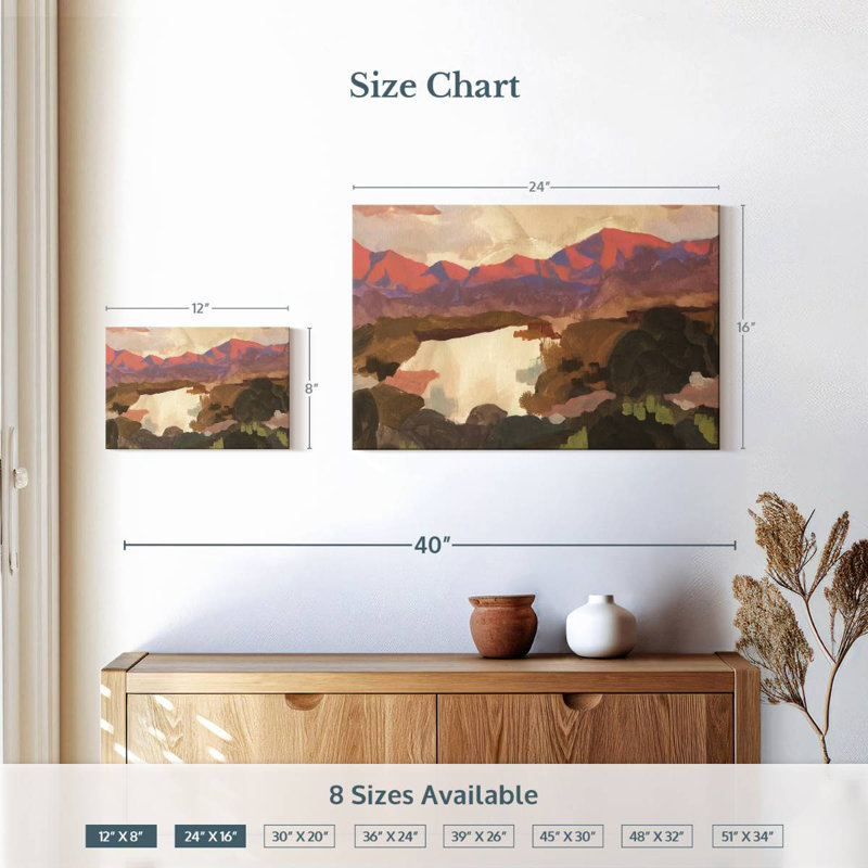 Avery Hawksbill River View I, H 16 po x l 24 po