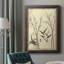 «Crackled Bamboo Woodblock II», reproduction d'art sur toile-834780279