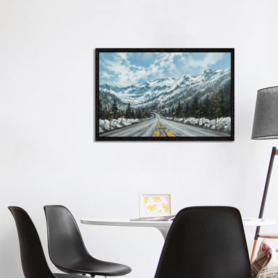 Mountain Drive by ColorByFeliks - Print on Canvas