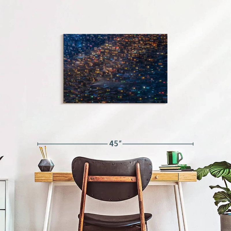 Night, 20" H x 30" W