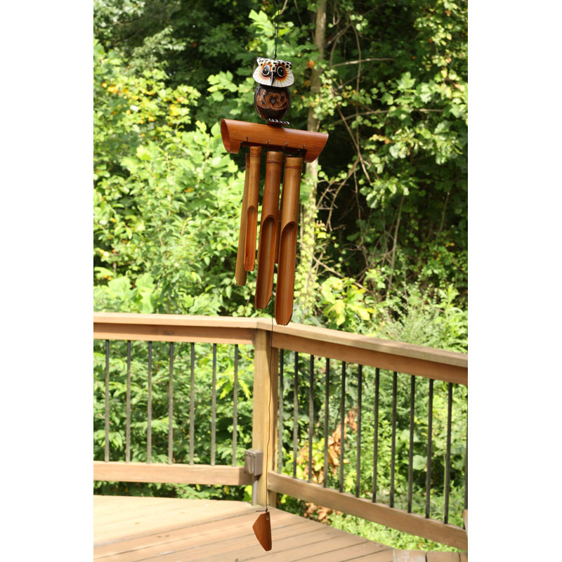 Ravonda Bamboo Animals Wind Chime