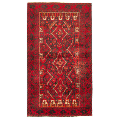 Teimani Black Rug 3'3" x 5'10"