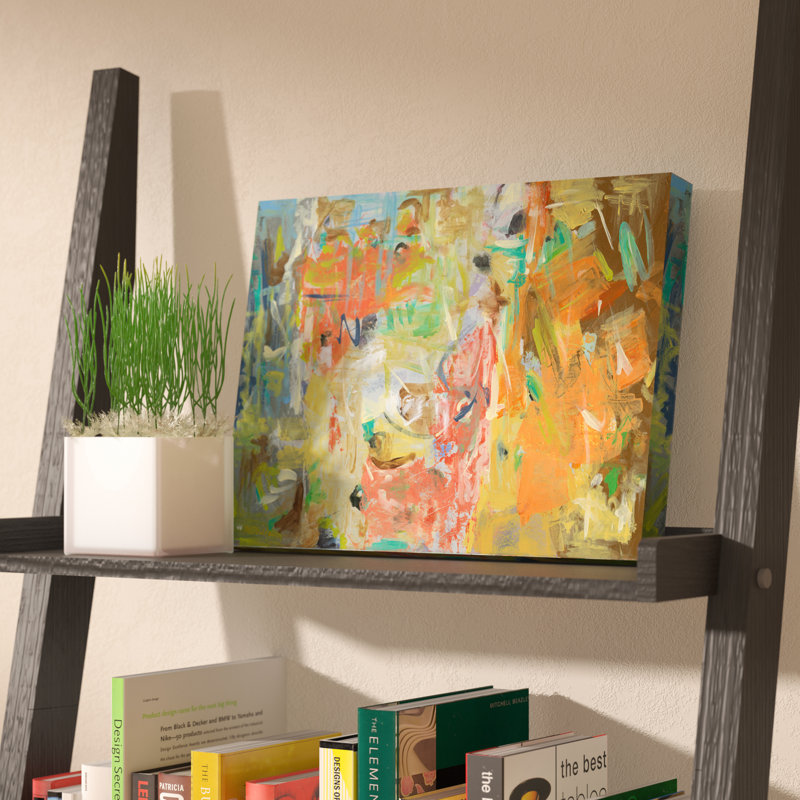 «Life in Color» par Dana McMillan, reproduction d'art sur toile tendue, H 20 po x l 30 po x P 1,5 po