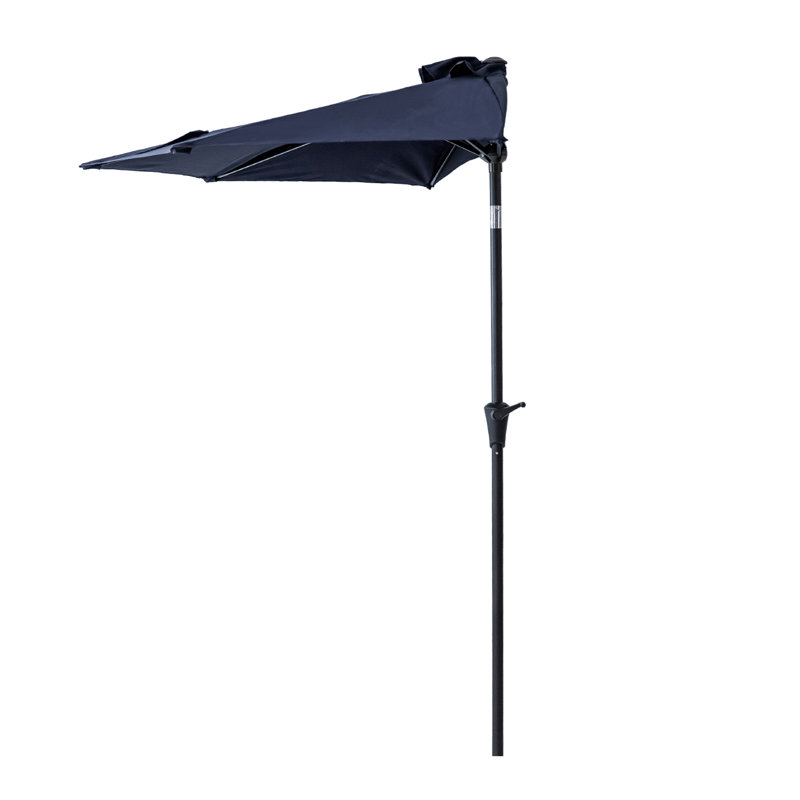 Naomie 275cm Balcony Parasol, Navy Blue