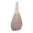 Sculptural Elongated Ceramic Table Vase for Home Decor, Decorative Flower Vase with Smooth Gradient Glaze and Elegant Tapered Silhouette, Perfect for Fresh or Faux Floral Arrangements, Brown-2069984037