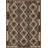 Brown Kilim Wool Accent Rug 3x5