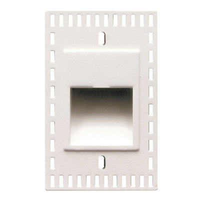 White Integrated LED Metal Step Light