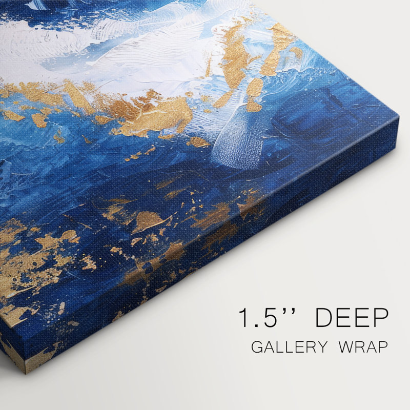 Abstract Series 4 # XXXVII-Gallery, toile tendue, H 20 po x l 40 po