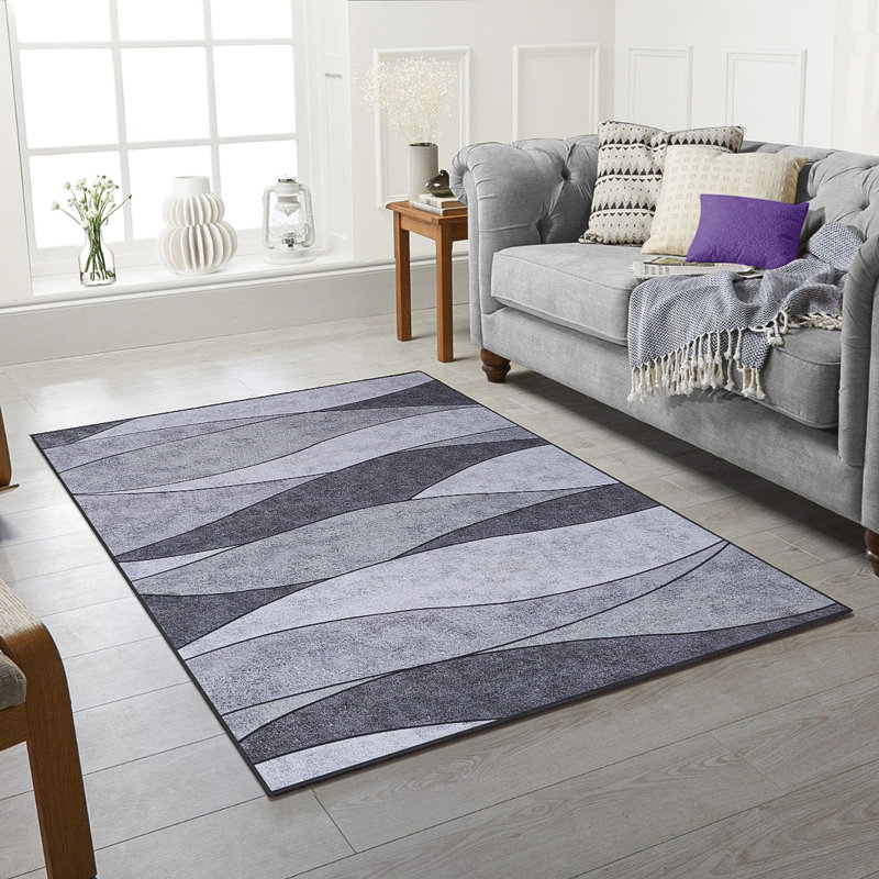Bryli Abstract Area Rug, Rectangle 200 x 290cm