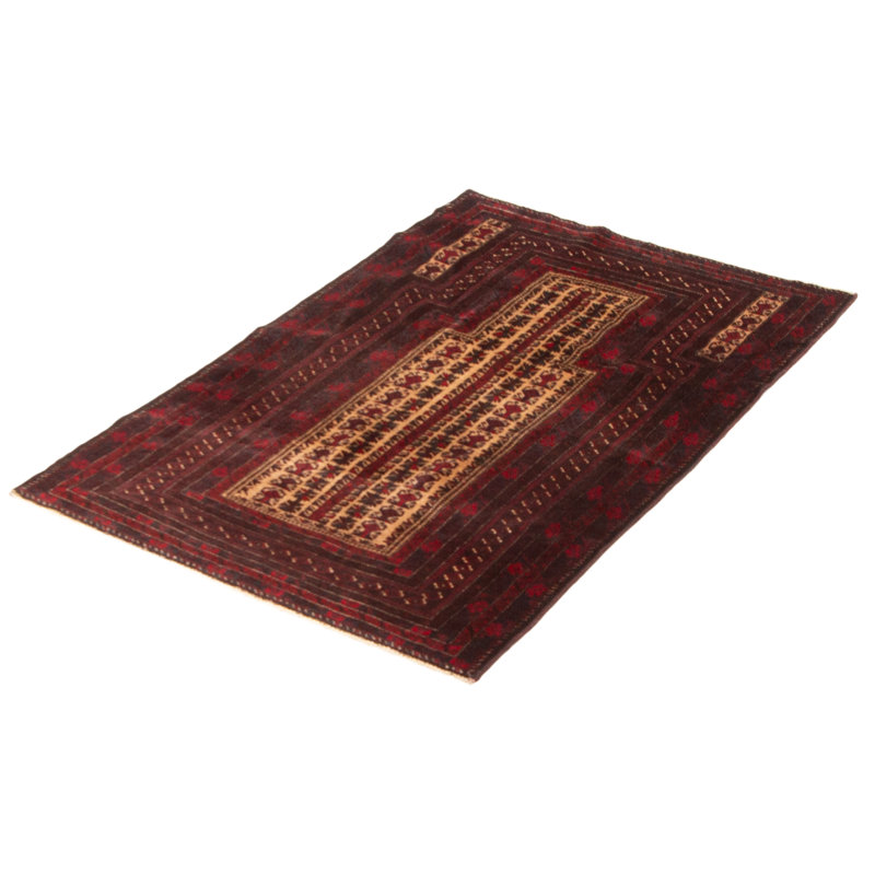 Tapis beige Teimani 3 pi 2 po x 4 pi 10 po