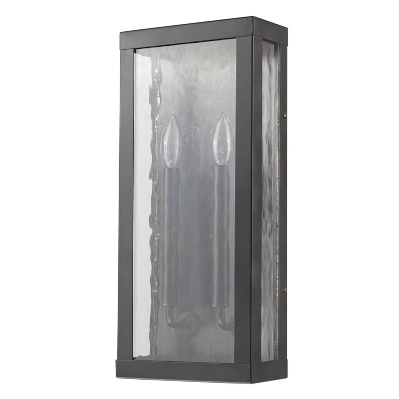 Goncalo Wall Light, Oil-Rubbed Bronze, 12" H x 6.75" W x 4" D