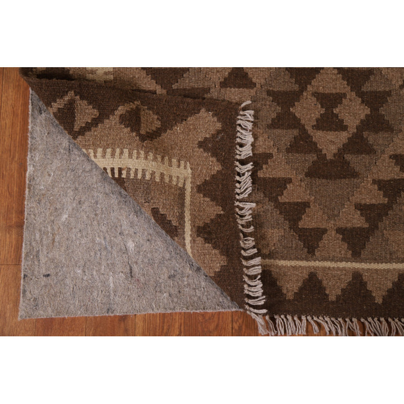 One-of-a-Kind 4'11'' X 6'7'' New Age Wool Area Rug in Brown
