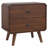 Huberdina Webster 2-Drawer Nightstand Dark Walnut