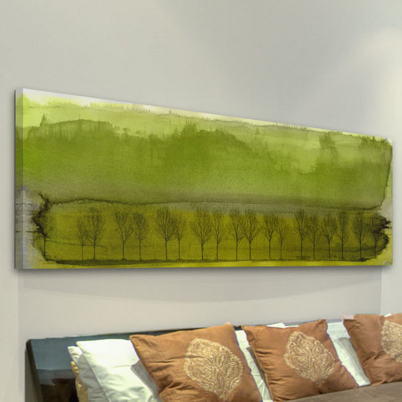 1 Piece Wrapped Canvas Wall Art, 25cm H x 76cm W