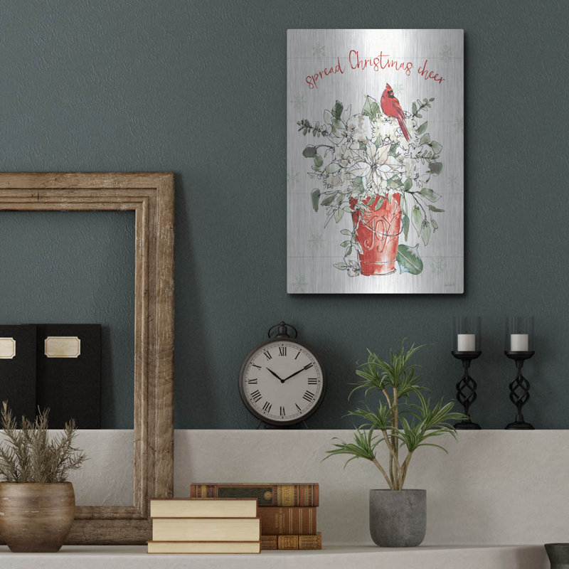 «Modern Farmhouse V Christmas» par Anne Tavoletti, H 16 po x l 12 po
