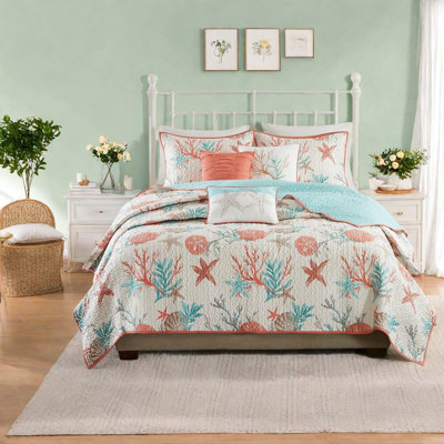 Ensembles de literie de luxe en satin de coton de style bord de mer pour la maison