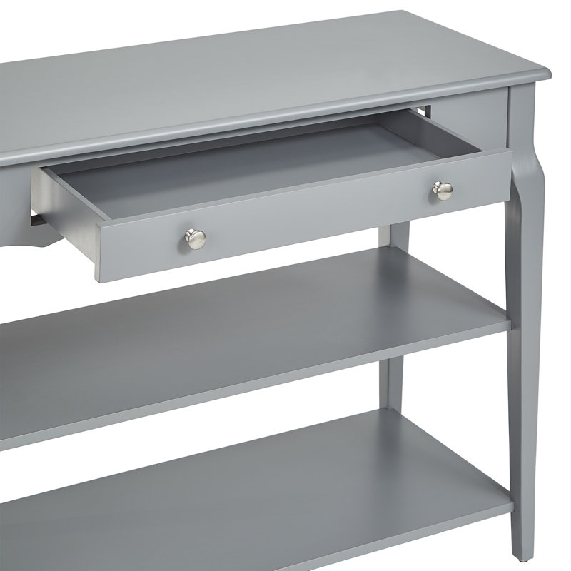 Shawnee 40'' Console Table, Frost Gray