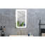 Grand miroir de salle de bain à brouillard à intensité variable 36 po x 28 po - DEL, 3 couleurs, mémoire, fixation murale pour la routine beauté DEL à intensité variable, modes de couleurs, maquillage pour meuble-lavabo