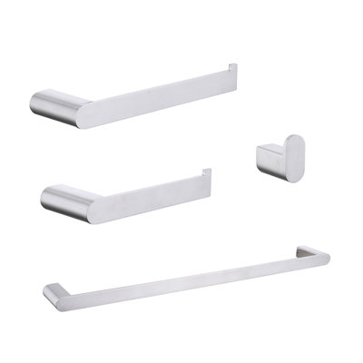 4 - Piece Bathroom Hardware Set