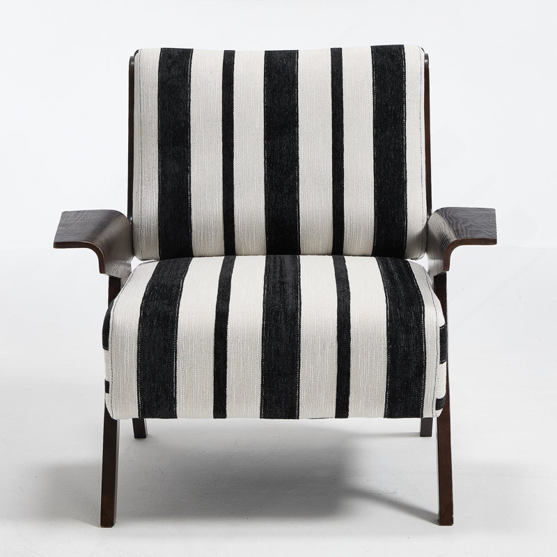 Fauteuil Modern, Noir / blanc