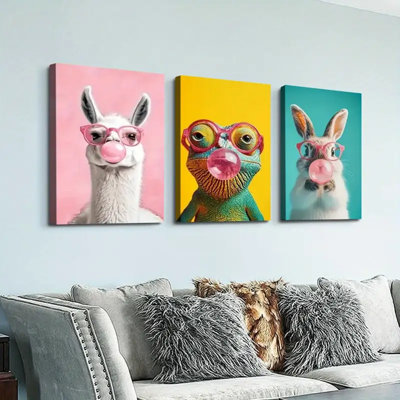 3 Piece Wrapped Canvas Painting