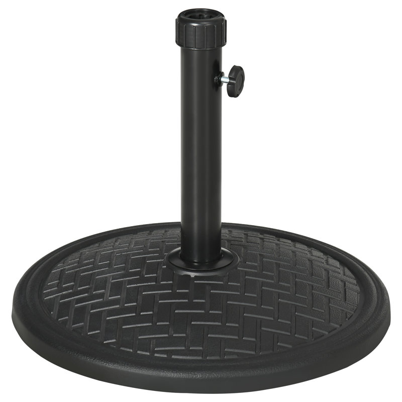 Base de parasol autoportante en métal Minato