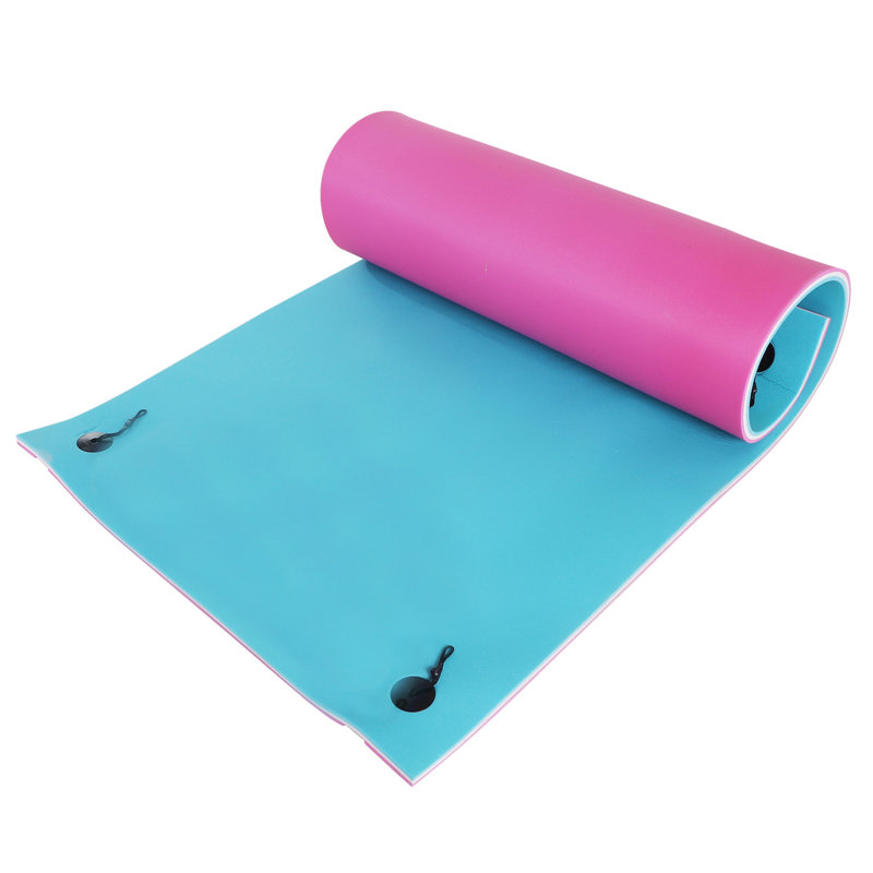 Tapis flottant pour piscine adulte HOMcom, L 10 pi x l 5 pi x H 1,25 po